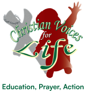 Christian voices for life logo